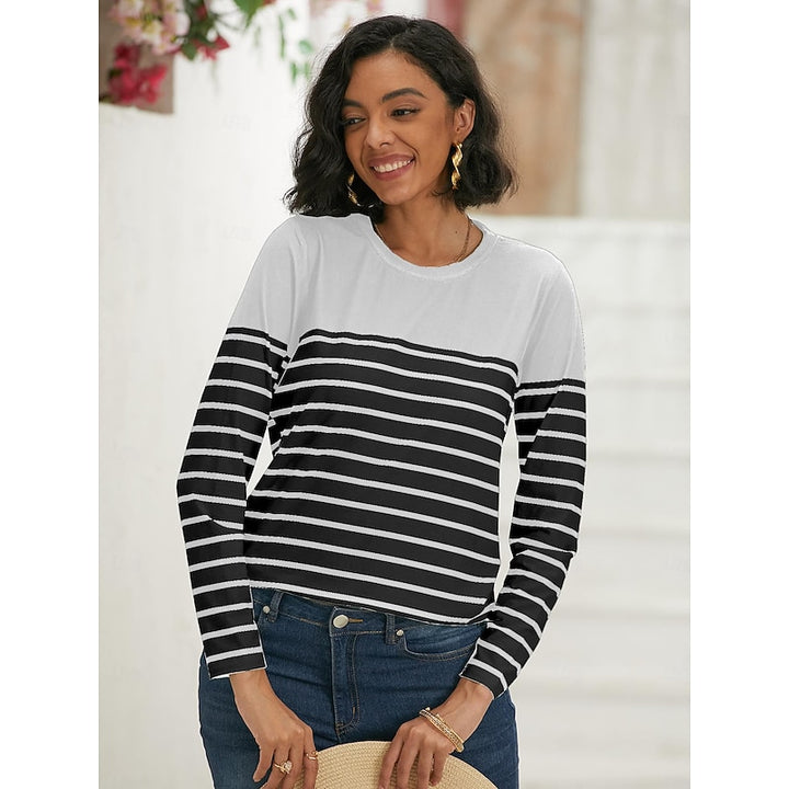 Isla | Striped Long-Sleeve Top