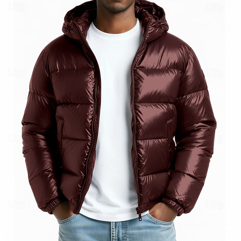 Elias | Quilted Hooded Puffer Jacket