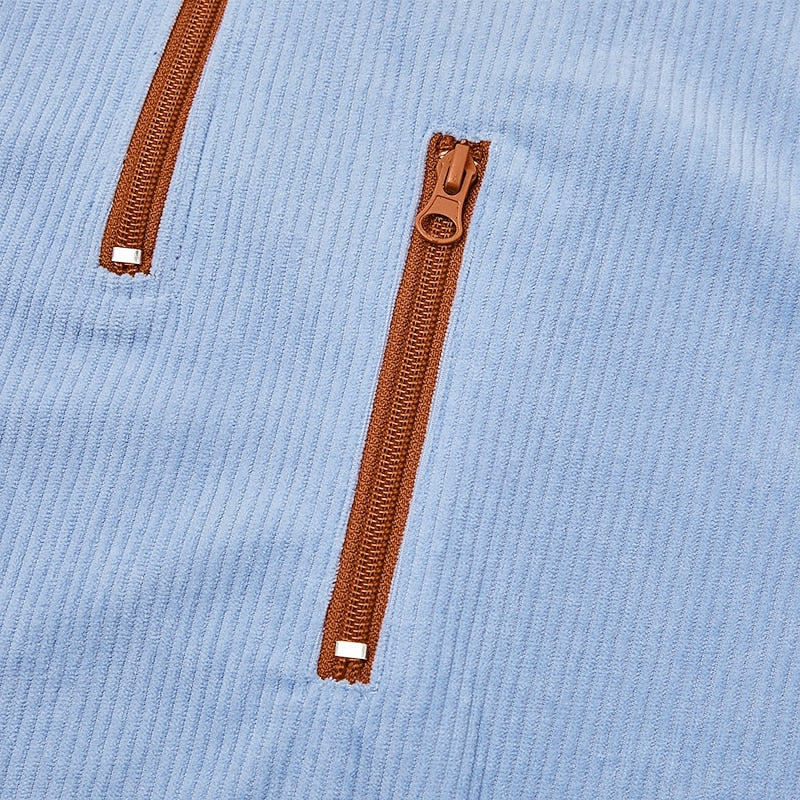 Garrett | Quarter-Zip Textured Pullover