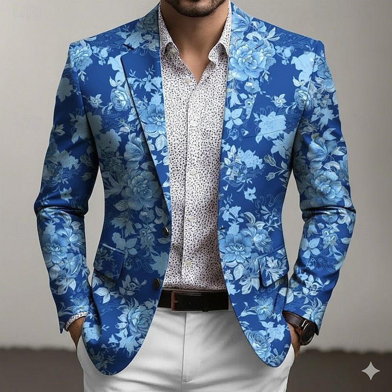 Julian | Floral Print Blazer