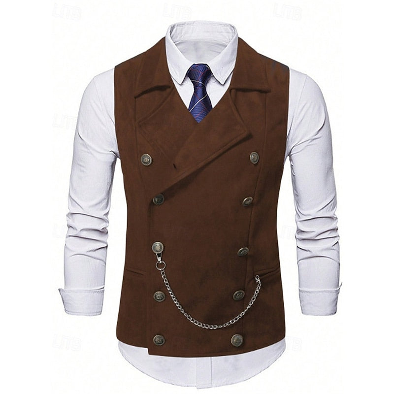 Sinclair | Double-Breasted Lapel Waistcoat