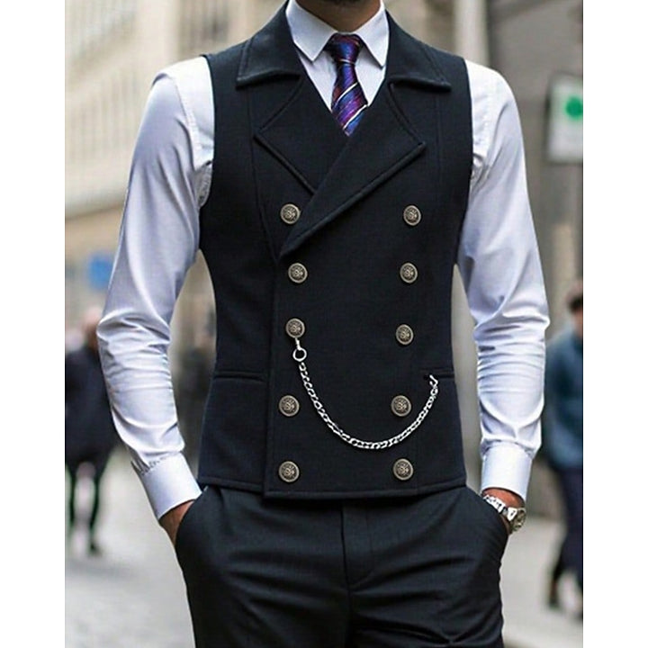 Sinclair | Double-Breasted Lapel Waistcoat