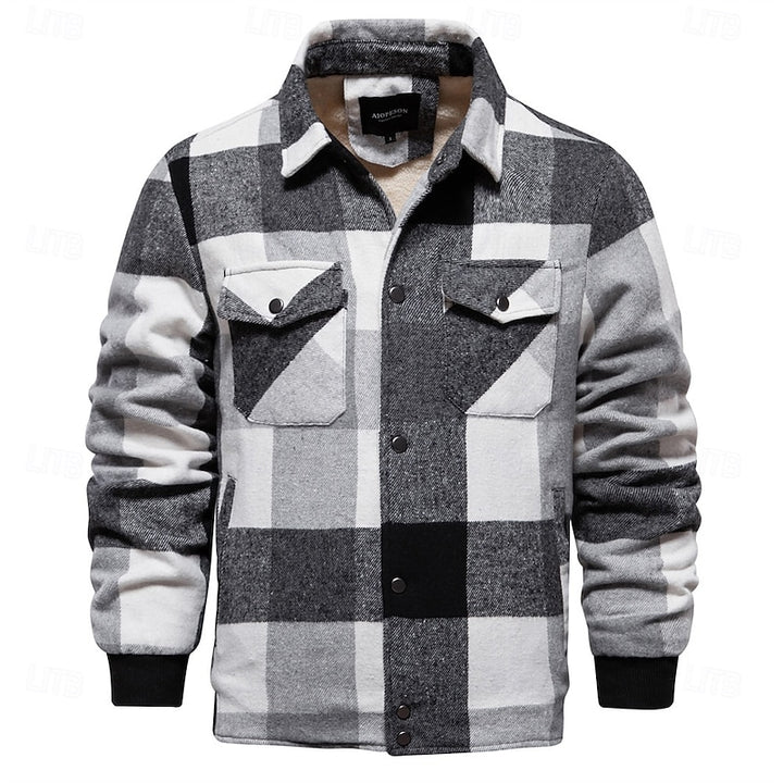 Beckett | Rugged Checked Shirt Jacket