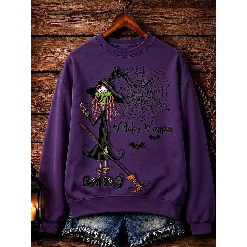Marlowe | Witchy Halloween Pullover Sweatshirt
