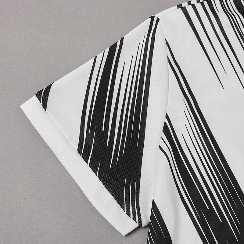 Lincoln | Diagonal Stripe Polo Shirt