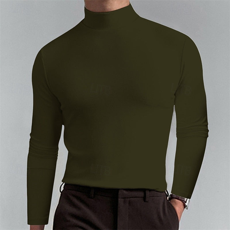 Damon | Refined Long-Sleeve Turtleneck