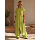 Simone | Relaxed Wrap Two-Piece Set