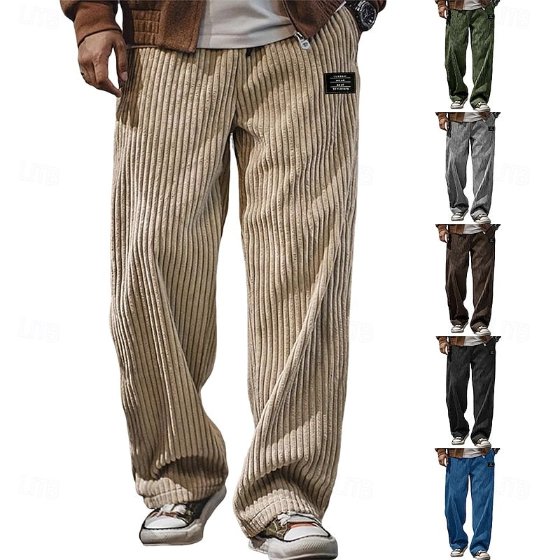 Sullivan | Relaxed Ribbed Pants