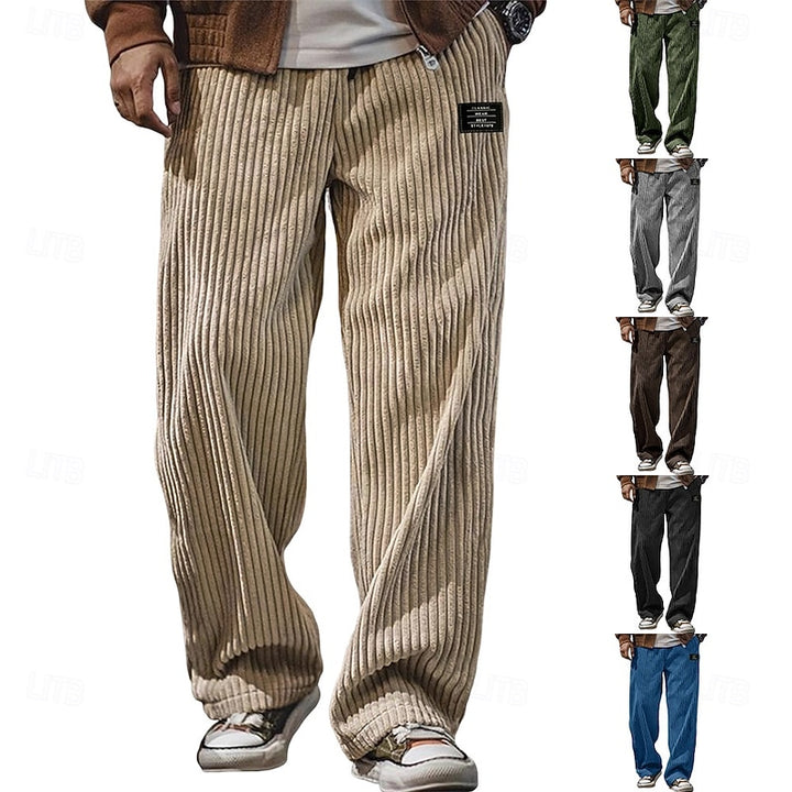 Sullivan | Relaxed Ribbed Pants