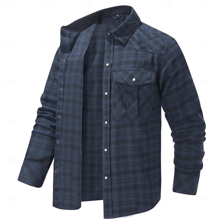 Wesley | Rugged Plaid Overshirt