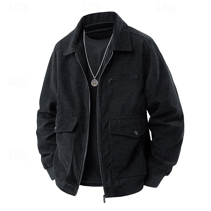 Dexter | Ribbed Utility Jacket