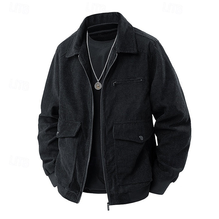 Dexter | Ribbed Utility Jacket