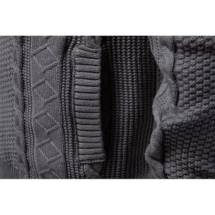 Spencer | Textured Zip-Up Cardigan