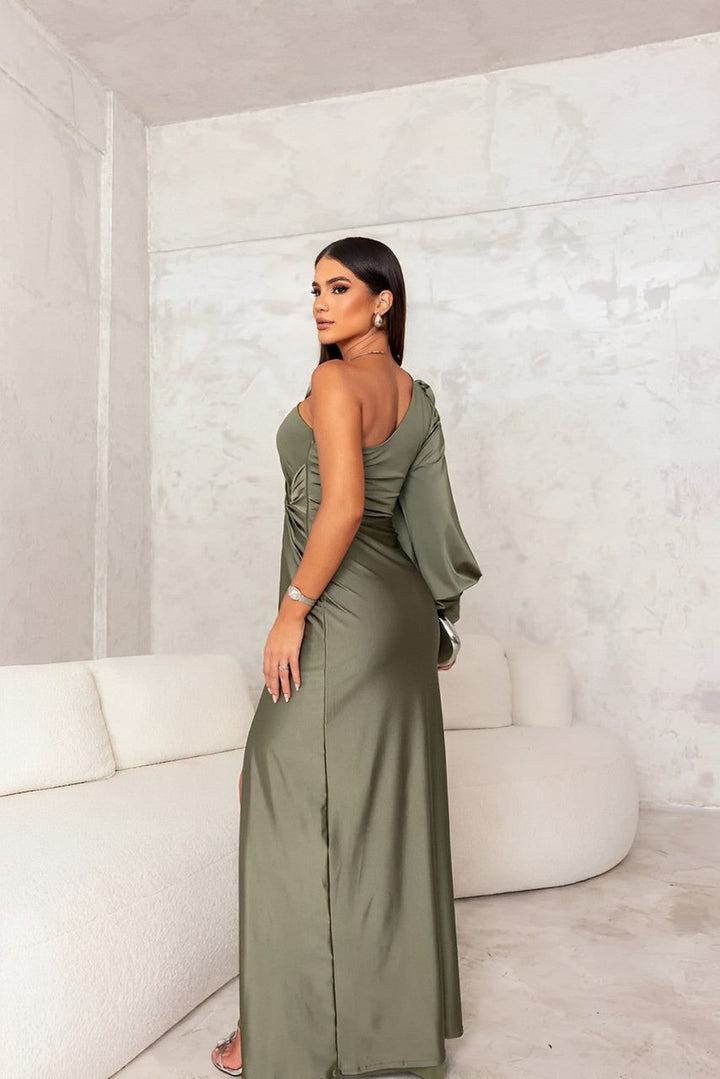 Aria | One-Shoulder Maxi Dress