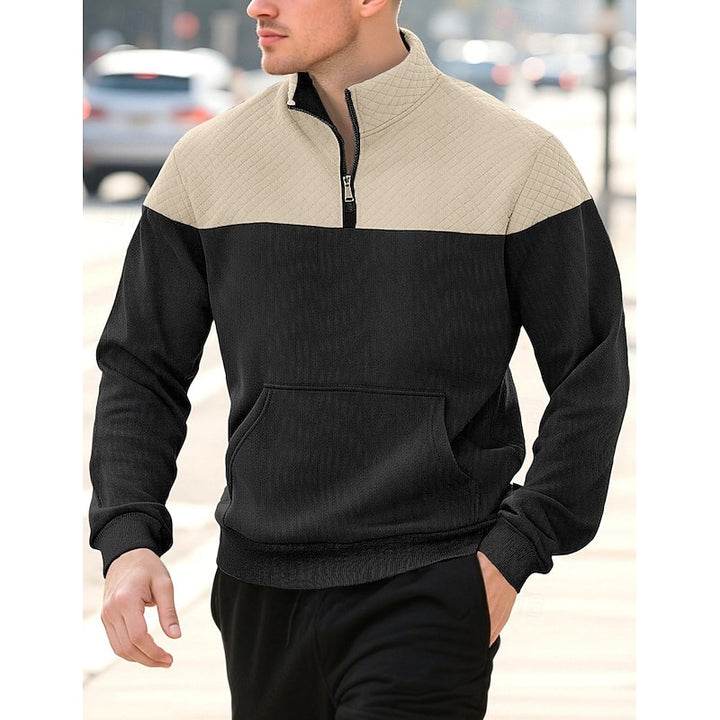 Chester | Quarter-Zip Colour Block Pullover