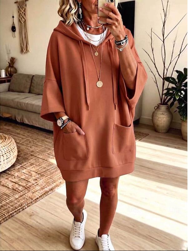 Suzanne | Relaxed Hooded Dress