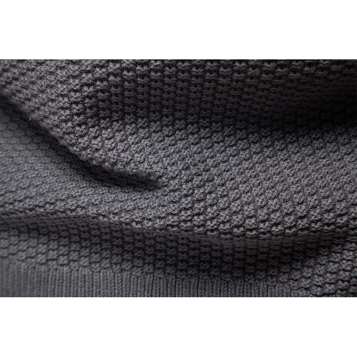 Spencer | Textured Zip-Up Cardigan