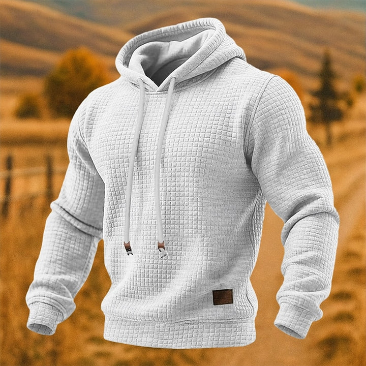 Nolan | Textured Pullover Hoodie