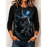 Maisie | Graphic Print Halloween Top