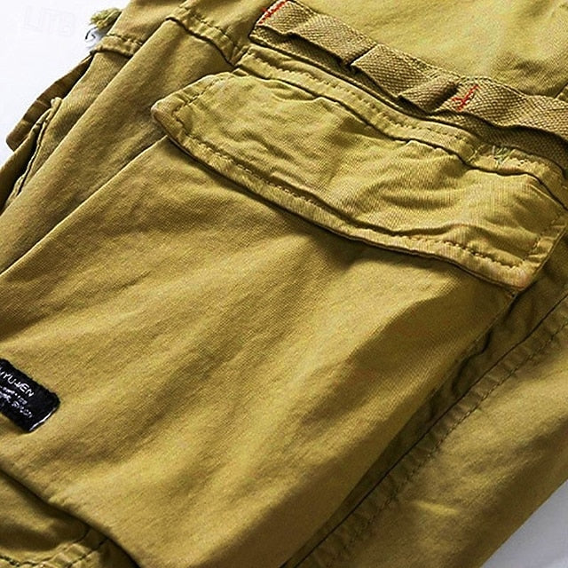 Terry | Men's Cotton Drawstring Cargo Shorts