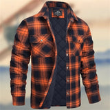 Wyatt | Insulated Plaid Shirt Jacket