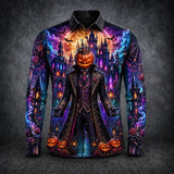 Bram | Halloween Gothic Print Shirt