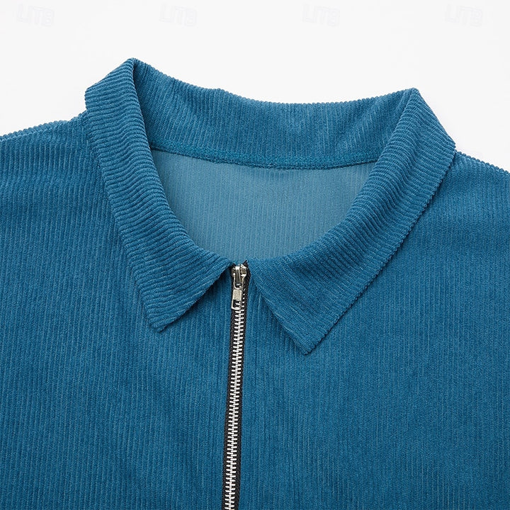 Spencer | Textured Zip Jacket