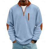 Garrett | Quarter-Zip Textured Pullover