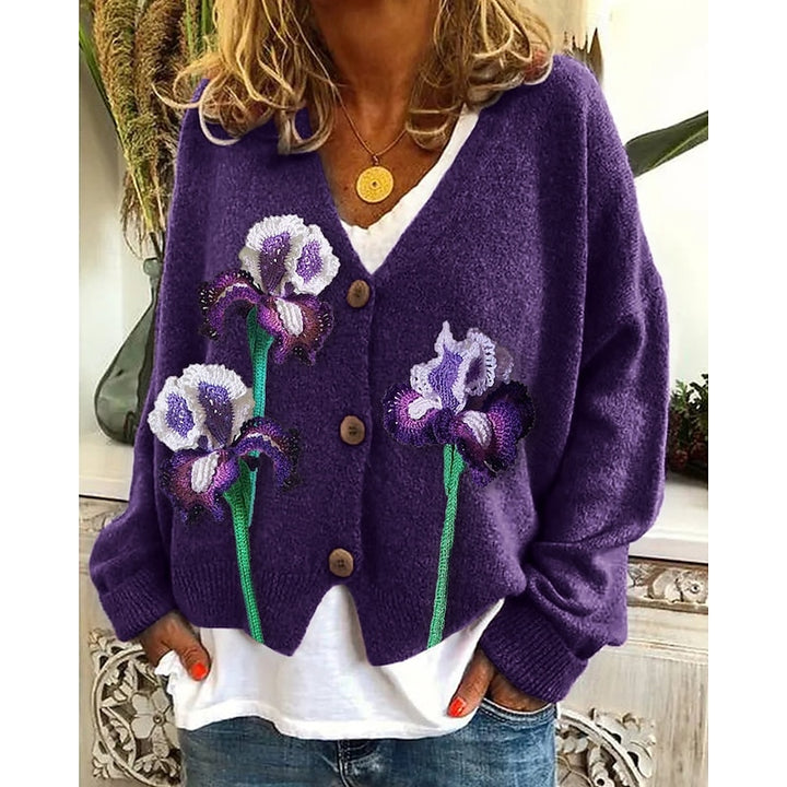 Opal | Blossom Open-Front Cardigan