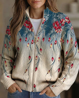 Dahlia | Blooming Stand-Collar Jacket