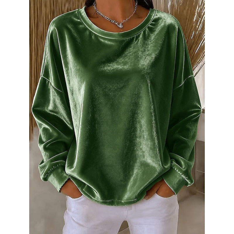 Priscilla | Relaxed Crew Neck Top