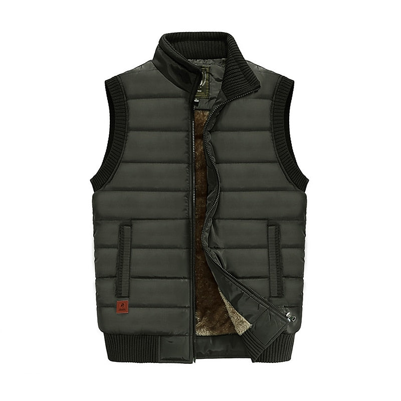 Emmett | Quilted Stand-Collar Vest