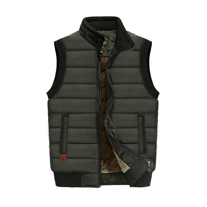 Emmett | Quilted Stand-Collar Vest