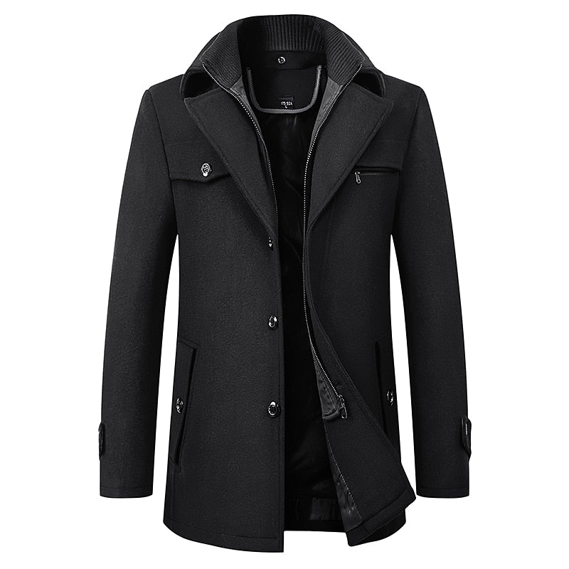 Beckett | Refined Layered Coat