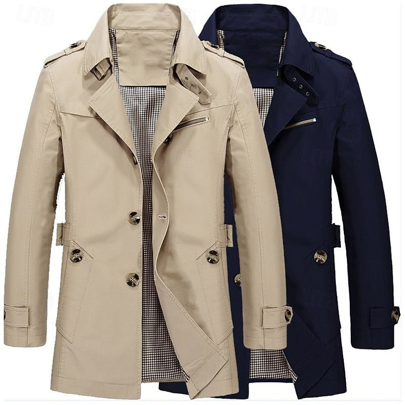 Bradford | Tailored Single-Breasted Trench Coat