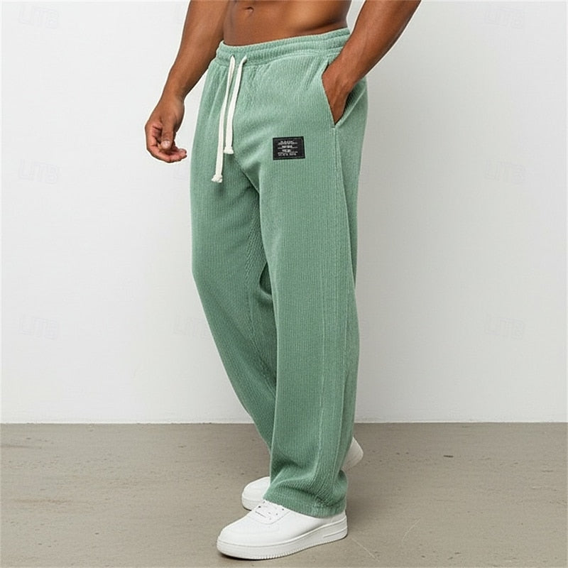 Theodore | Relaxed Straight-Leg Pants