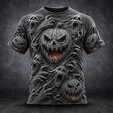 Damon | Haunted Pumpkin Halloween T-Shirt