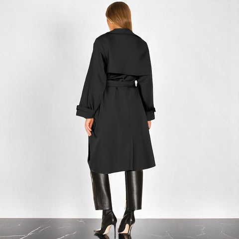 Eugenie | Timeless Belted Trench Coat