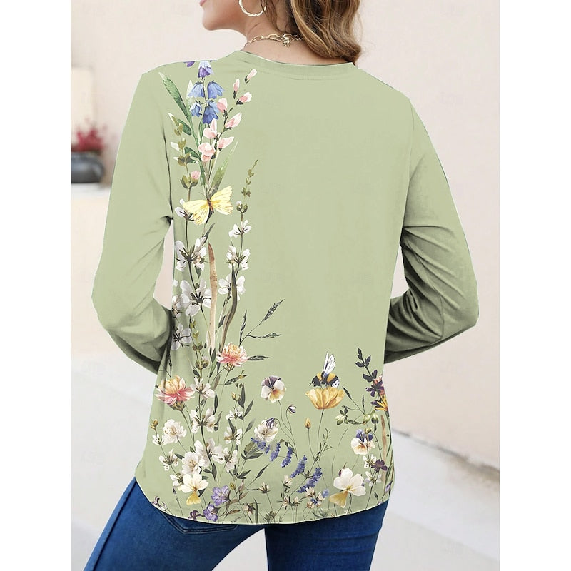 Juliet | Floral Long Sleeve Top