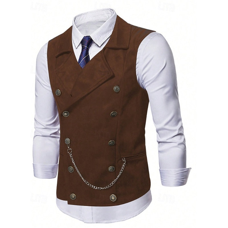 Sinclair | Double-Breasted Lapel Waistcoat